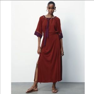 ZARA LIMITED EDITION CONTRASTING DRESS